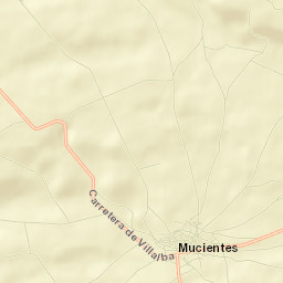 Mucientes Street Map