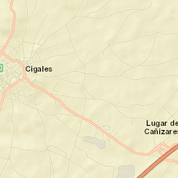 Cigales Street Map