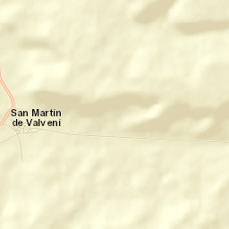 San Martín de Valvení Street Map
