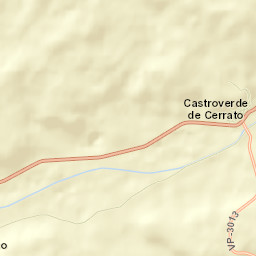 Castroverde de Cerrato Street Map