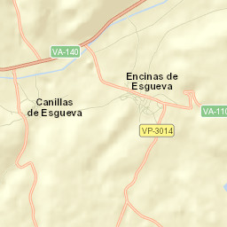 Canillas de Esgueva Street Map