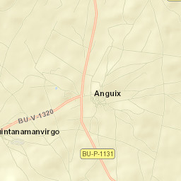Anguix Street Map