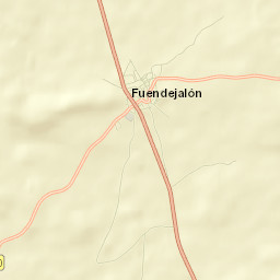 Fuendejalón Street Map