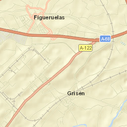 Grisén Street Map