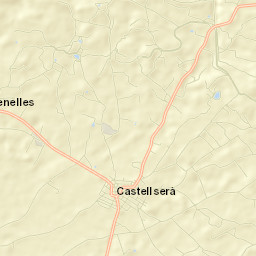 Castellserà Street Map