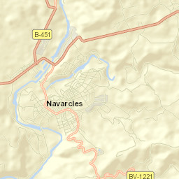Navarcles Street Map