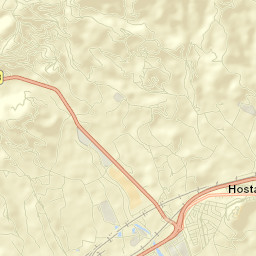 Hostalric Street Map