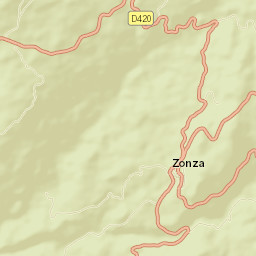 Zonza Street Map
