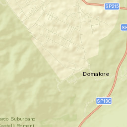 Rocca Priora Street Map