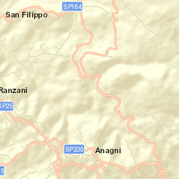 Anagni Street Map