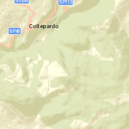 Collepardo Street Map