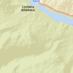 Civitella Alfedena Street Map