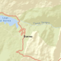 Barrea Street Map