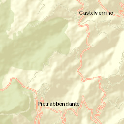 Pietrabbondante Street Map