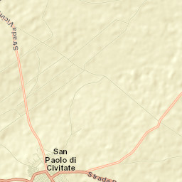 San Paolo di Civitate Street Map