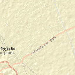 Gurjaani Street Map