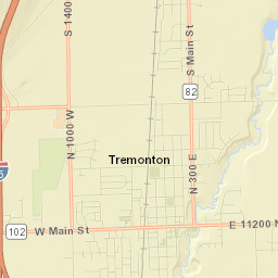 Tremonton Street Map