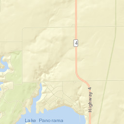 Lake Panorama Street Map