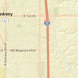 113 Southeast Delaware Avenue, Ankeny, IA Street Map