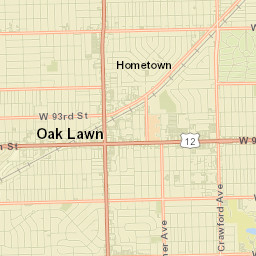 Hometown Street Map