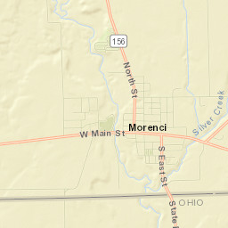 Morenci Street Map