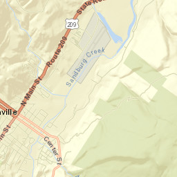 Ellenville Street Map