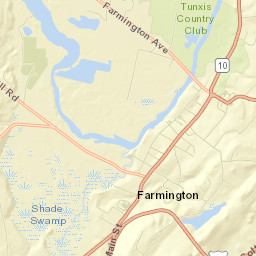 Farmington Street Map