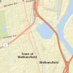 Wethersfield Street Map