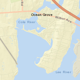 Ocean Grove Street Map