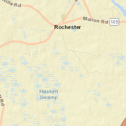 Rochester Street Map