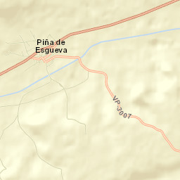 Piña de Esgueva Street Map
