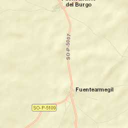 Fuentearmegil Street Map