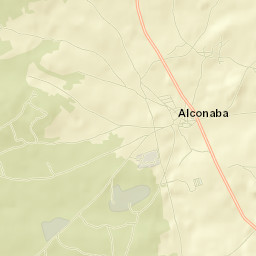 Alconaba Street Map