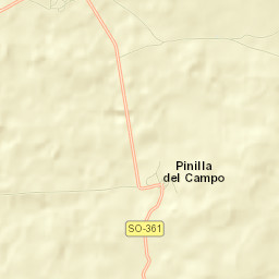 Hinojosa del Campo Street Map