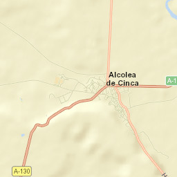 Alcolea de Cinca Street Map