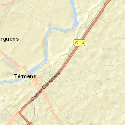 Térmens Street Map