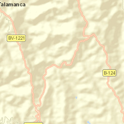 Talamanca Street Map