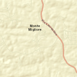 Monte Migliore La Selvotta Street Map