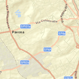 Pavona Street Map