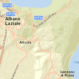 Genzano di Roma Street Map