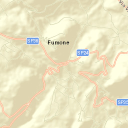 Monte San Marino Street Map