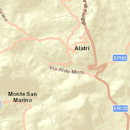 Alatri Street Map