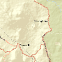 Carovilli Street Map
