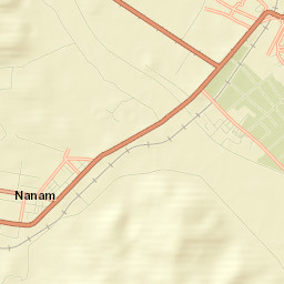 Nanam Street Map