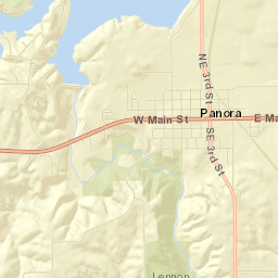 Panora Street Map