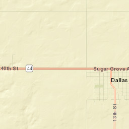 Dallas Center Street Map