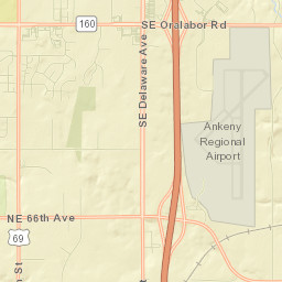 Polk County Street Map