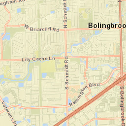 Bolingbrook Street Map