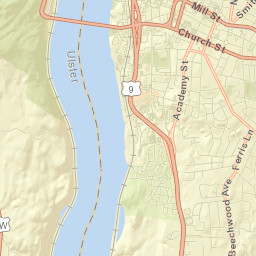 Poughkeepsie Street Map