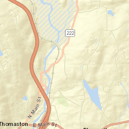 Thomaston Street Map